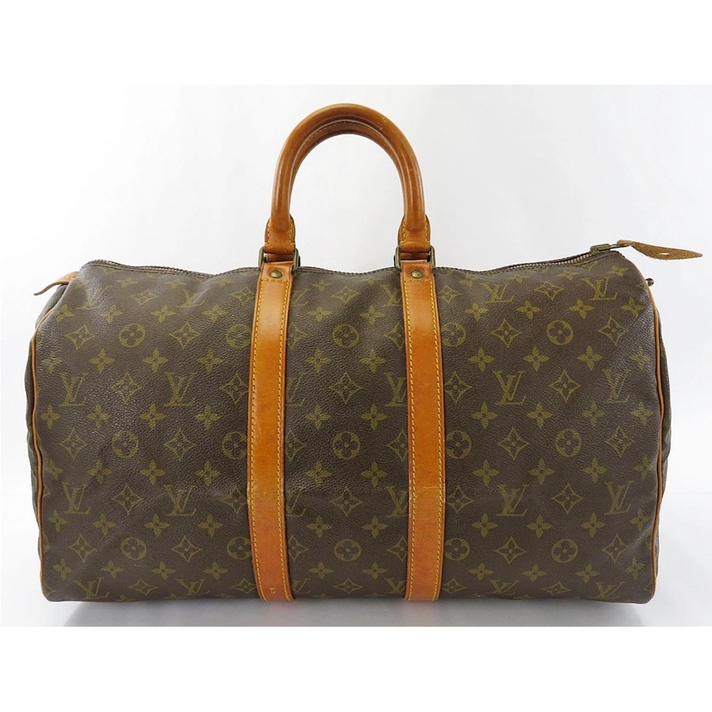 Louis Vuitton Brown Monogram Duffel Bag - Picture 1 of 16